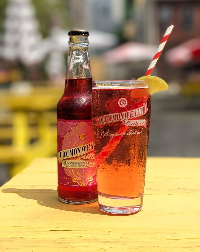 Razzberet Tart Cider and Phizzie Hard seltzer cocktail